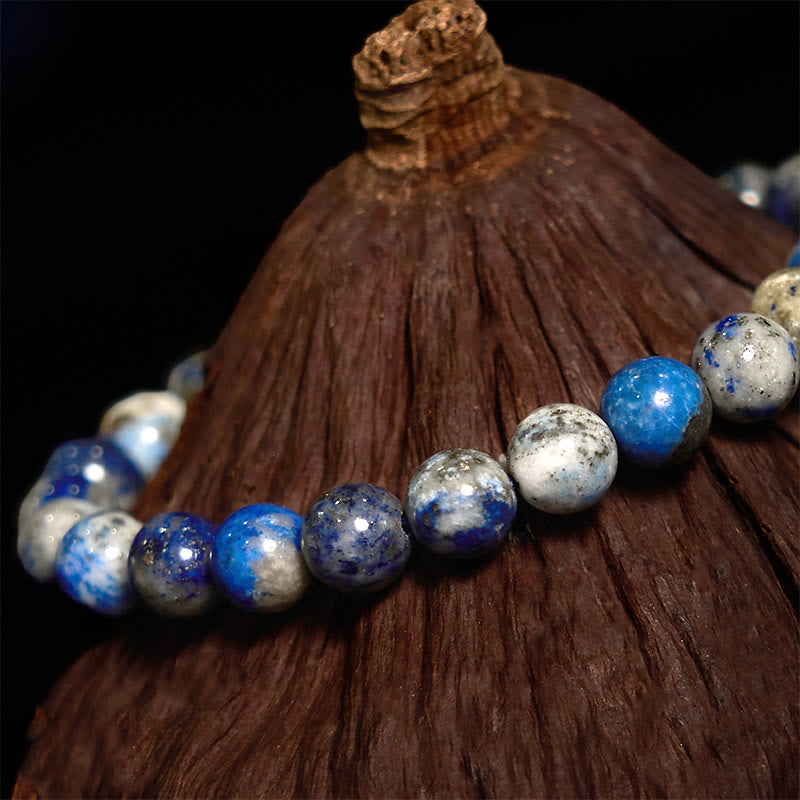 8mm Lazurite Self-Care Bracelet for Clarity