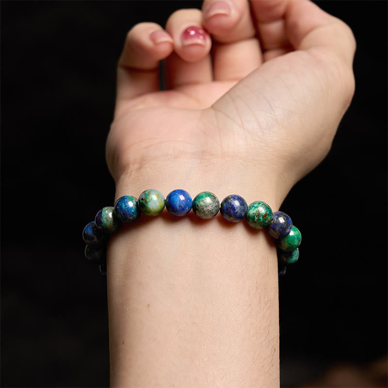 8mm Lazurite Serenity Bracelet for Balance and Peace