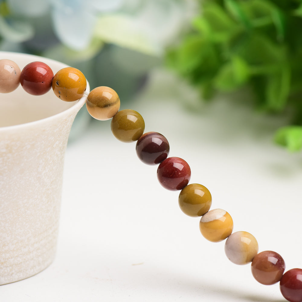 8mm Mixed Crystal Healing Beads String for Jewelry