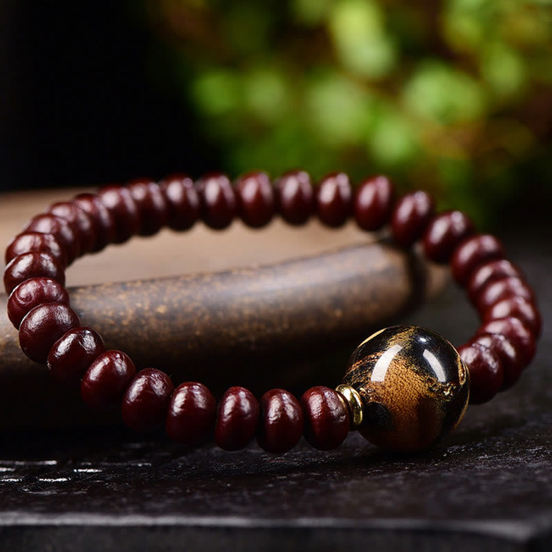 8mm Purple Bodhi Seed Harmony Spiritual Bracelet
