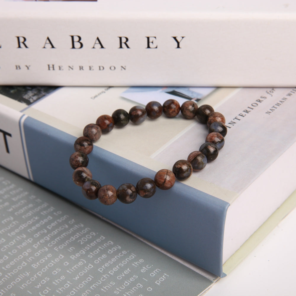 8mm Que Sera Crystal Spiritual Bracelet