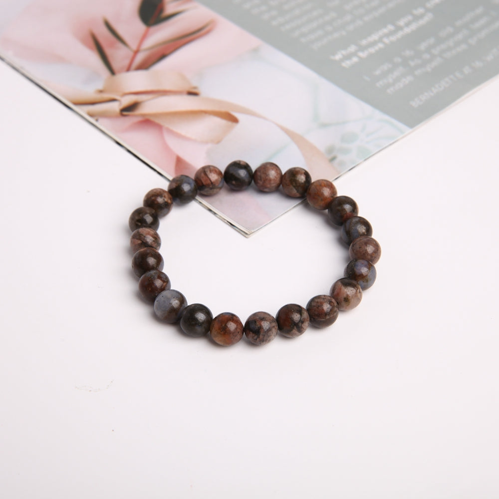 8mm Que Sera Crystal Spiritual Bracelet