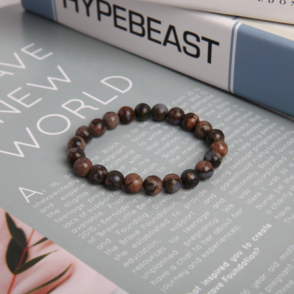 8mm Que Sera Crystal Spiritual Bracelet
