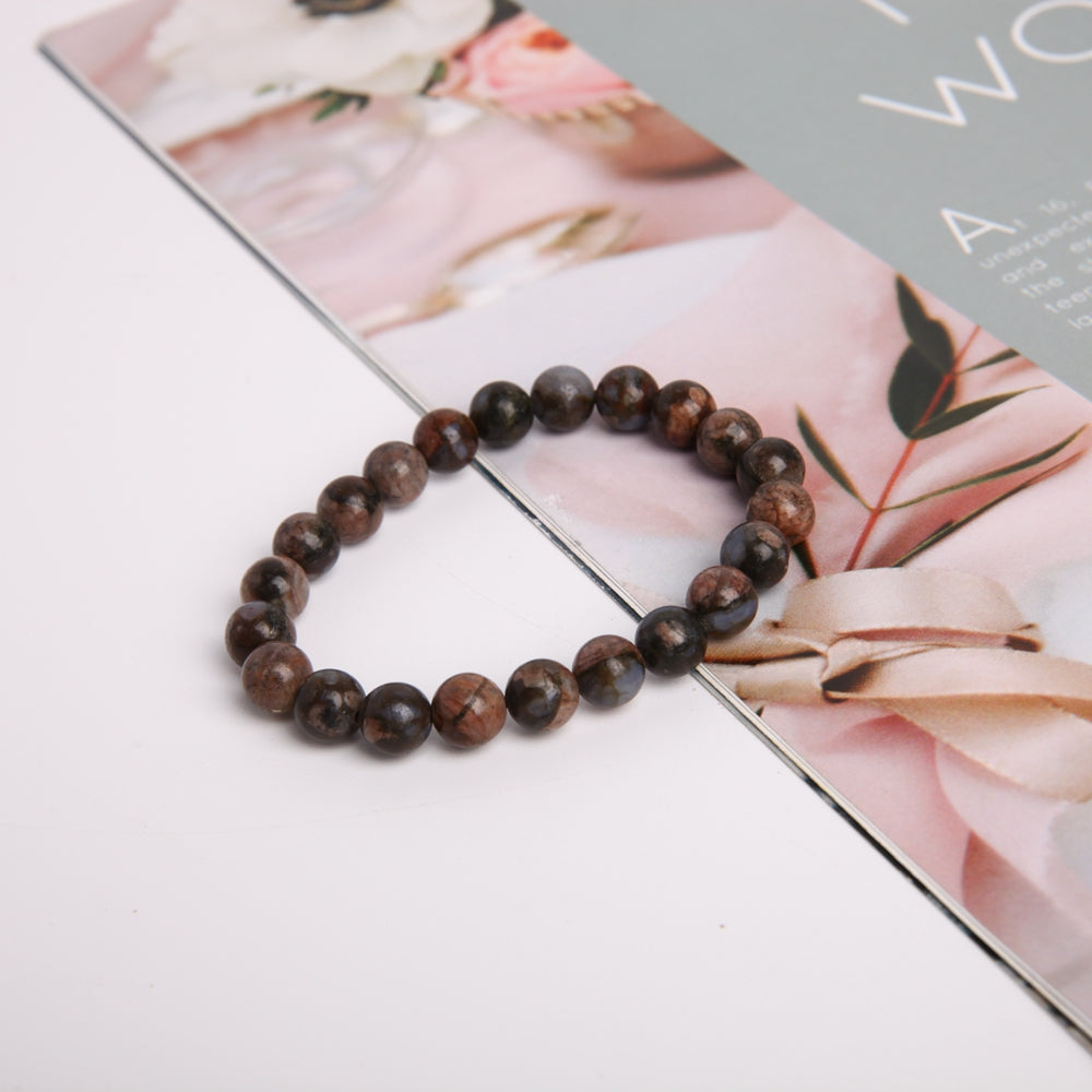 8mm Que Sera Crystal Spiritual Bracelet