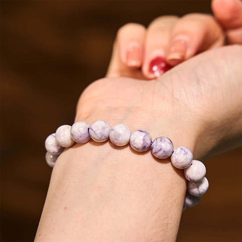 8mm Sodalite Bracelet for Harmony, Calm & Intuition