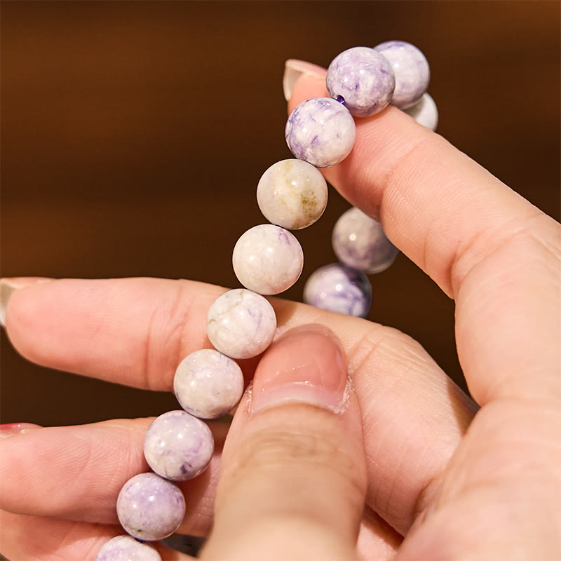 8mm Sodalite Bracelet for Harmony, Calm & Intuition