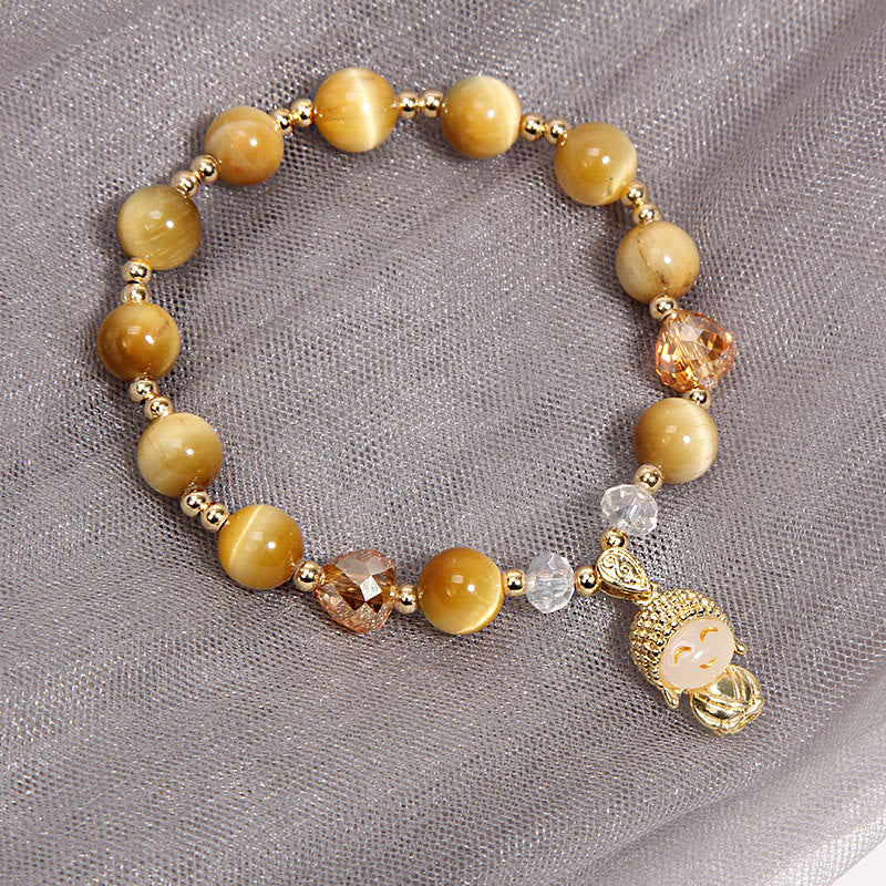 8mm Tiger Eye Meditation Protection Bracelet