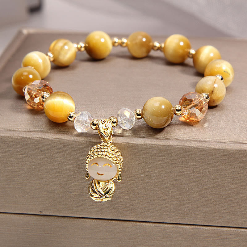 8mm Tiger Eye Meditation Protection Bracelet