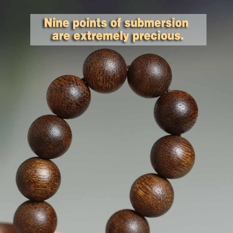 9 Points Sinking Agarwood Bracelet | Healing Sounds