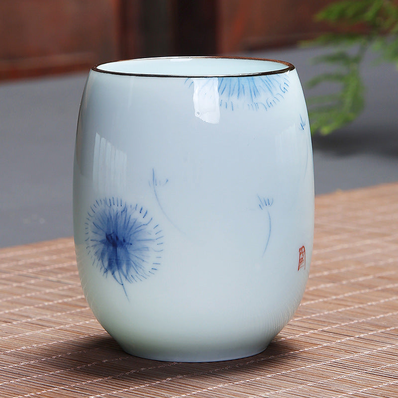 Ceramic Spiritual Teacup 180ml for Zen Meditation Rituals