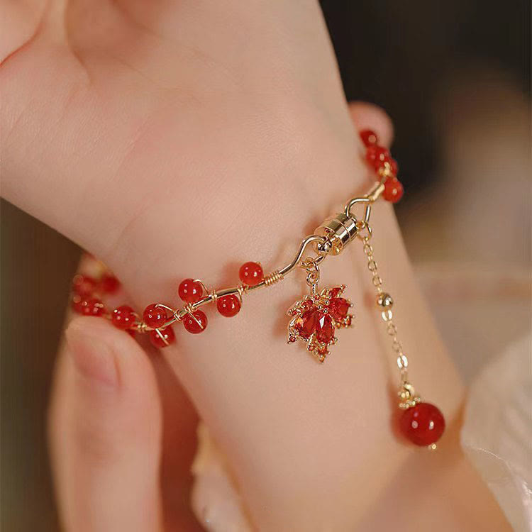Copper Spiritual Luck Charm Bracelet for Balance & Wealth