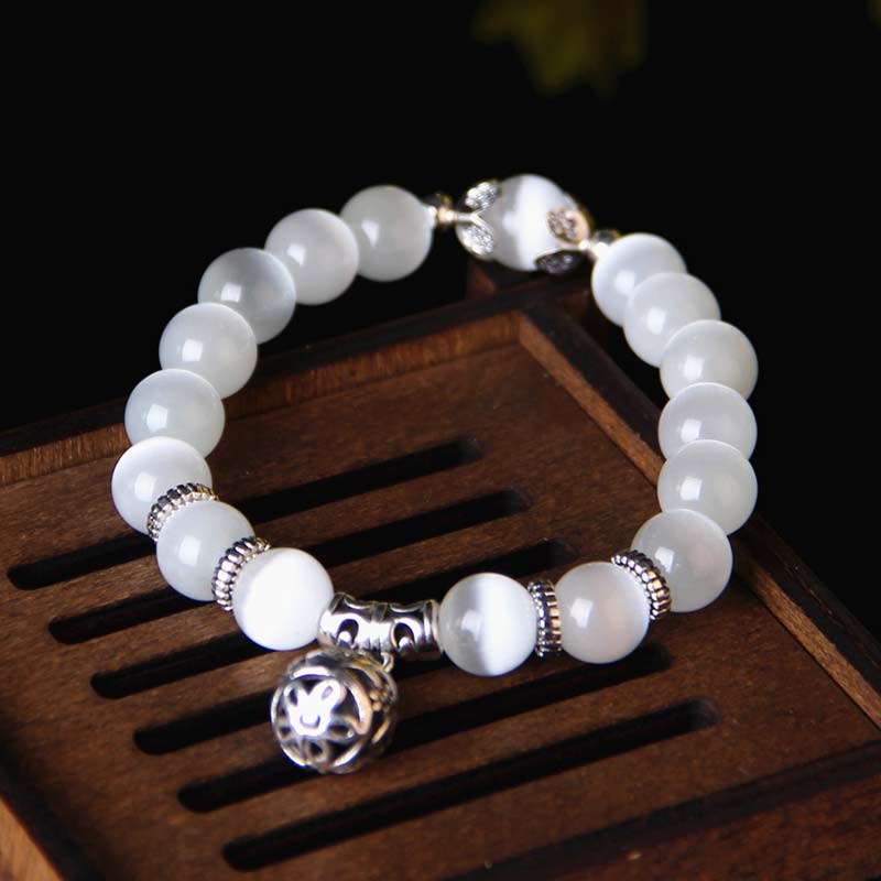 Chrysoberyl Cat Eye Lucky Bracelet | 10mm Handmade Natural