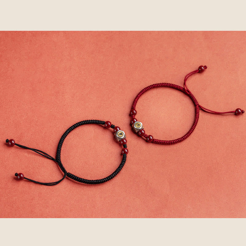 925 Sterling Silver Chinese Zodiac Natal Buddha Calm Bracelet