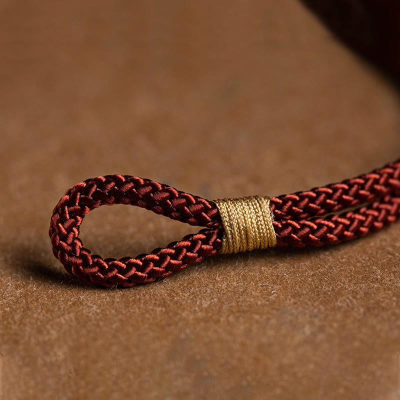 925 Sterling Silver Chinese Zodiac Protection Bracelet Red String