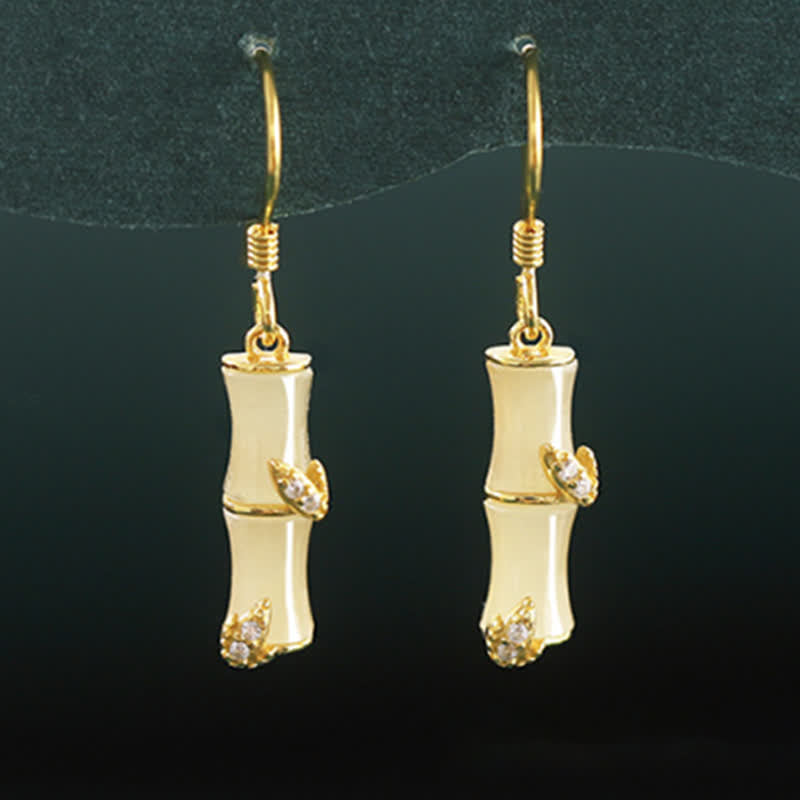 925 Sterling Silver Jade Earrings for Prosperity and Protection