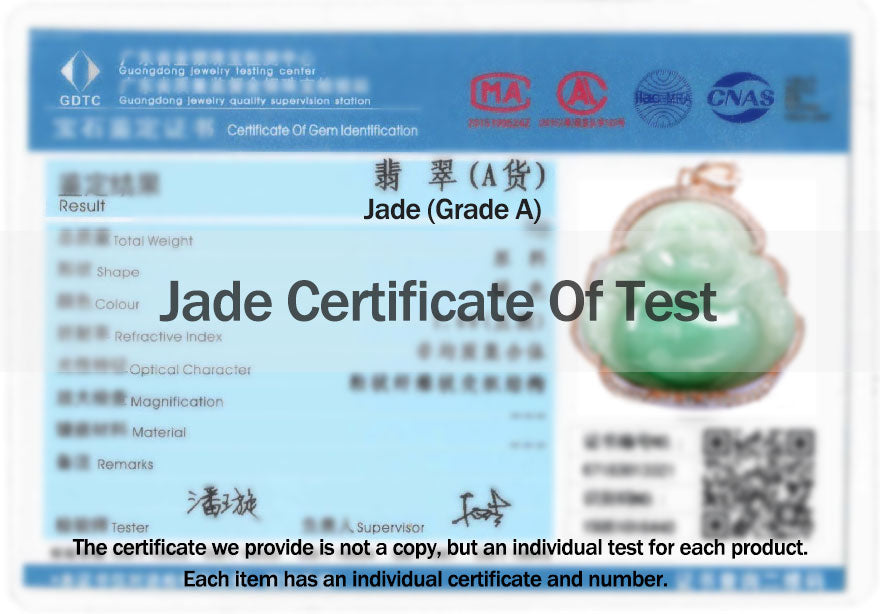 925 Sterling Silver Jade Laughing Buddha Prosperity Necklace