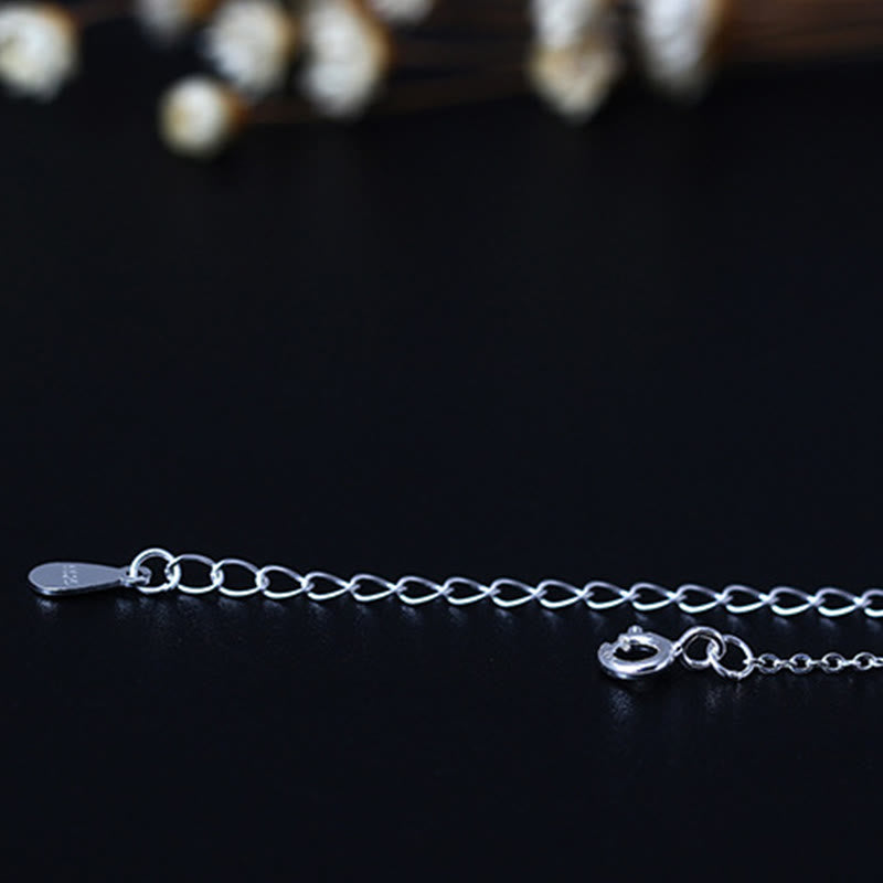 925 Sterling Silver Lazurite Lotus Necklace for Self Care