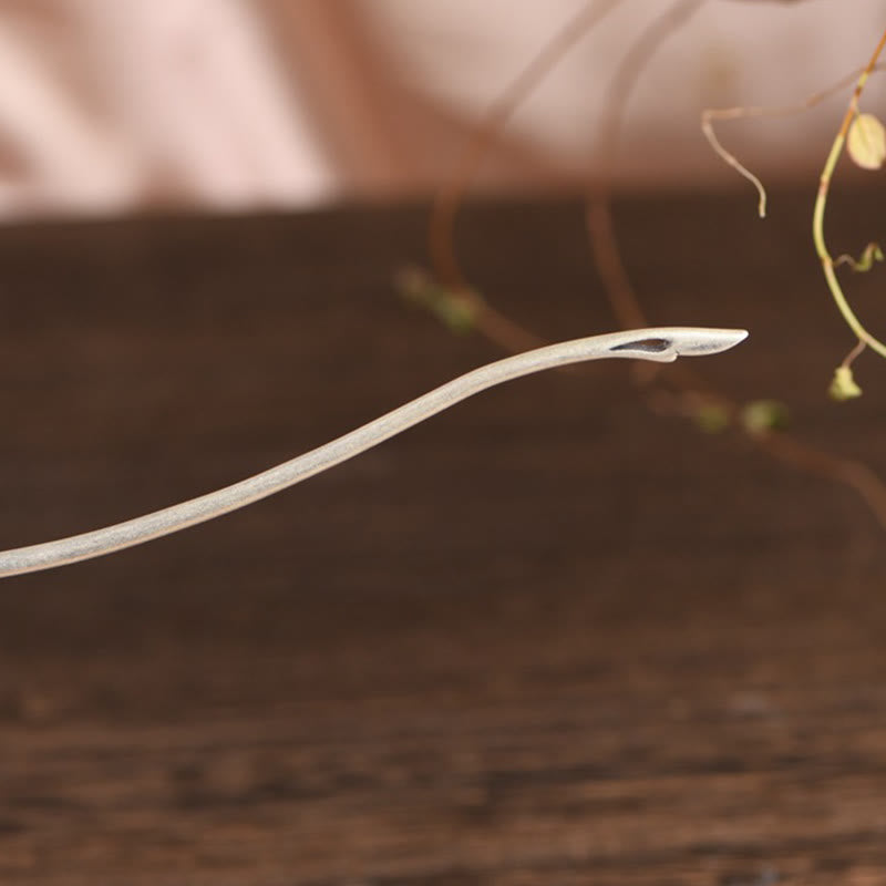 925 Sterling Silver Phoenix Hairpin | Protection Symbol