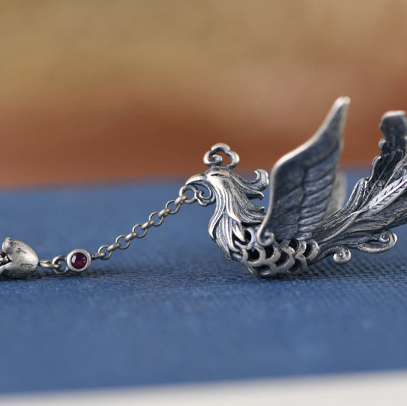EtNox Zilveren hanger Phoenix - 925 zilver vanaf € 4 EtNox Zilveren hanger Phoenix - 925 zilver vanaf € 4