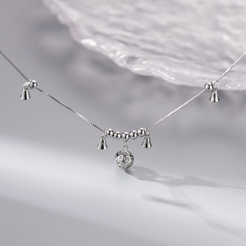 925 Sterling Silver Protection Bell Anklet