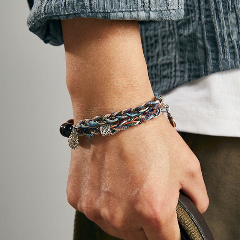 925 Sterling Silver Tiger Eye Willpower Bracelet Handmade