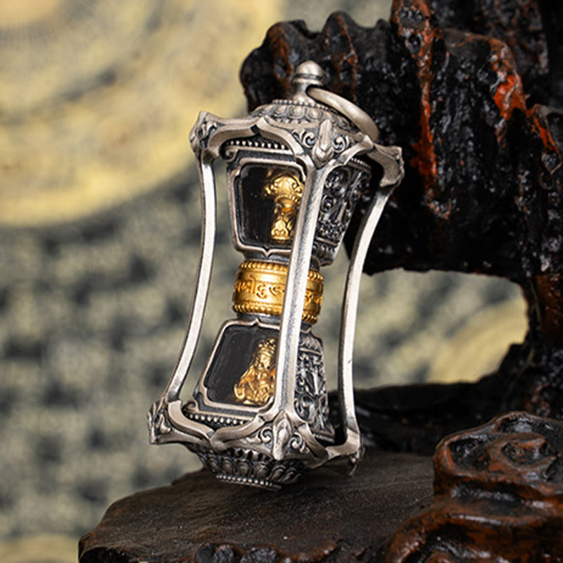 925 Sterling Silver Zakiram Goddess of Wealth Blessing Necklace