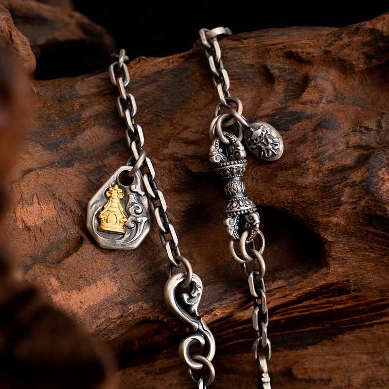 925 Sterling Silver Zakiram Goddess of Wealth Spiritual Necklace