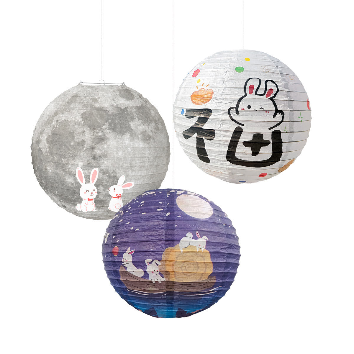 Rabbit Paper Lantern for Mid-Autumn Festival | Spiritual Home Accent