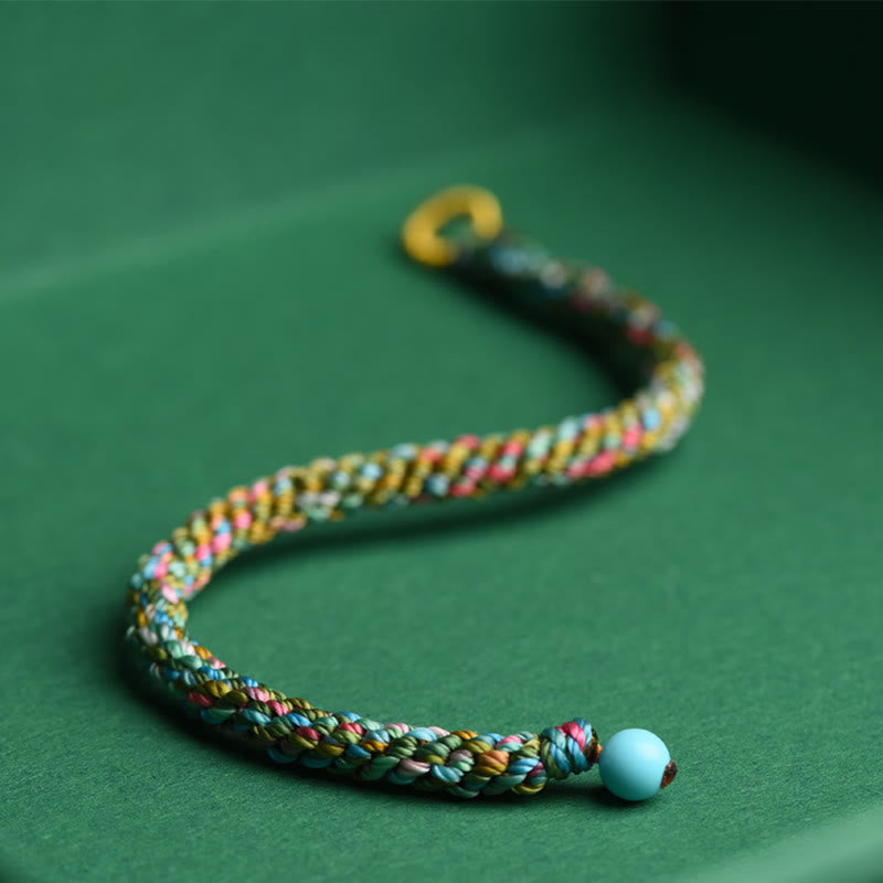 Colorful Rope Luck String Bracelet for Child & Adult