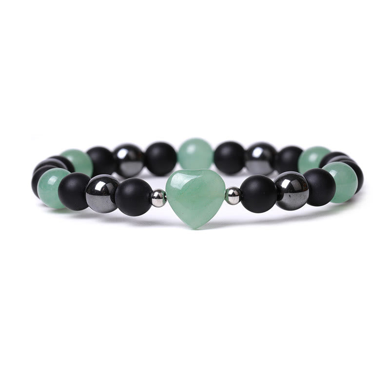 Black Onyx & Tiger Eye Protection Bracelet 8mm Beads