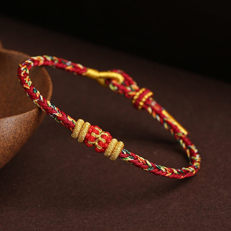 Colorful King Kong Knot Spiritual Bracelet for Luck & Protection