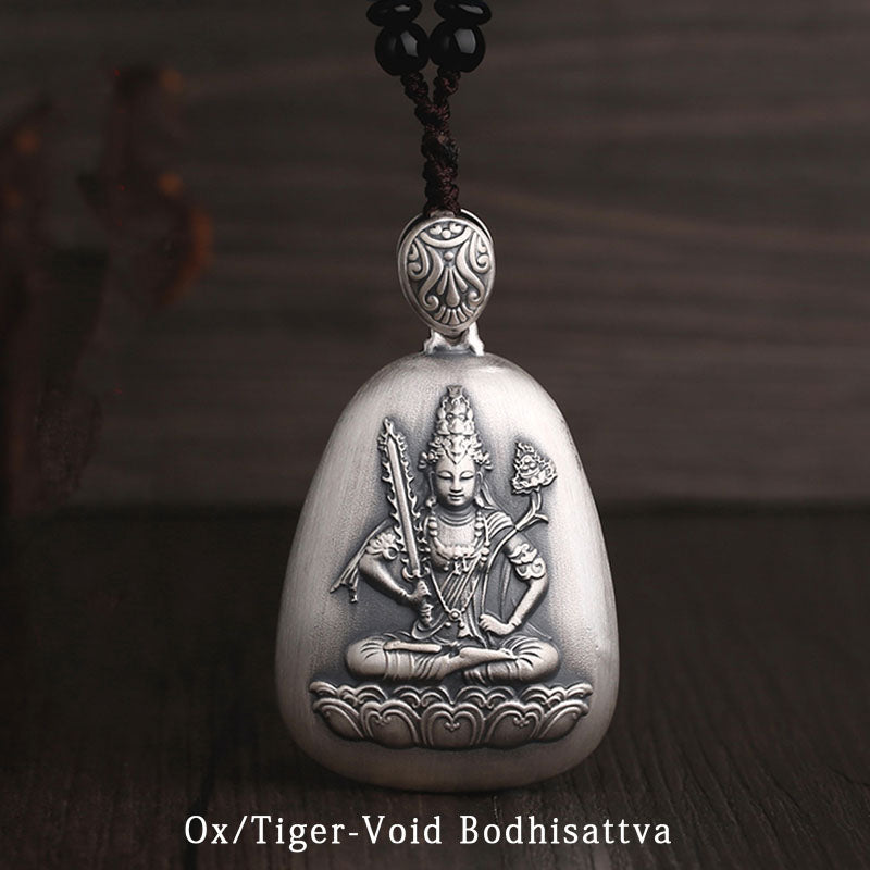 Silver Chinese Zodiac Pendant | Spiritual Protection