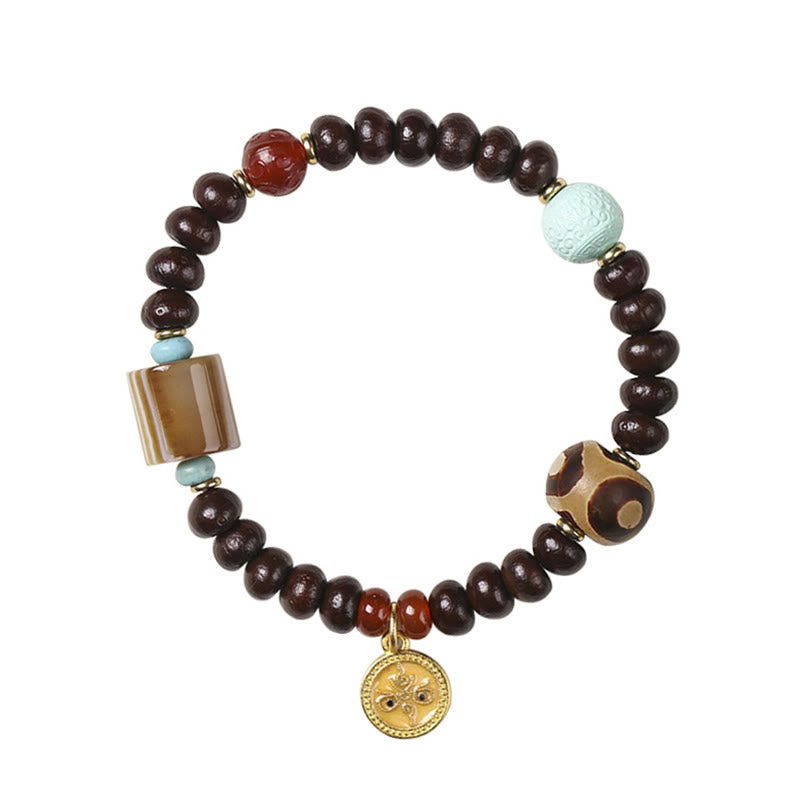 Purple Bodhi Seed Wisdom Bracelet | Spiritual Protection Bead