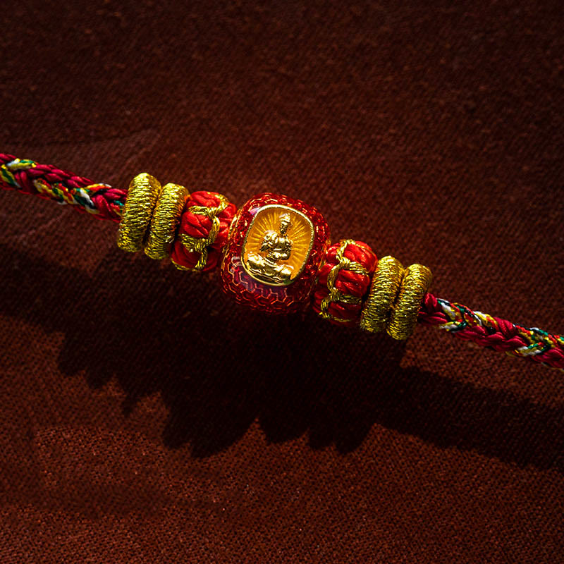 999 Gold Zodiac Snake Luck Bracelet