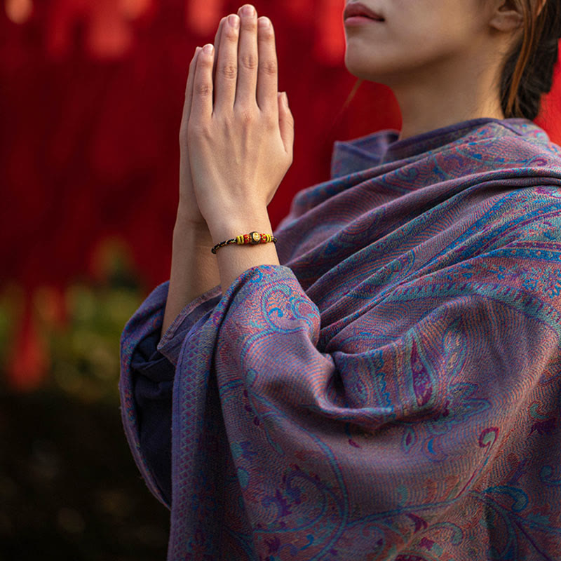 999 Gold Zodiac Snake Luck Bracelet