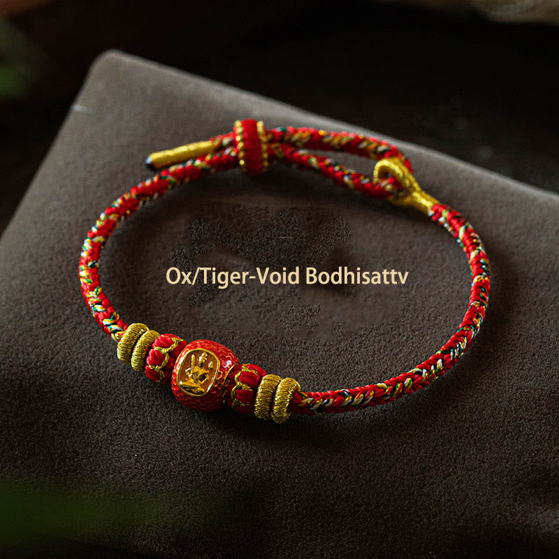 999 Gold Zodiac Snake Luck Bracelet