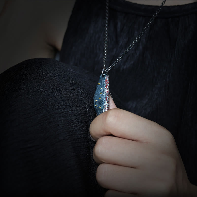 999 Sterling Silver Big Dipper Spiritual Necklace for Balance