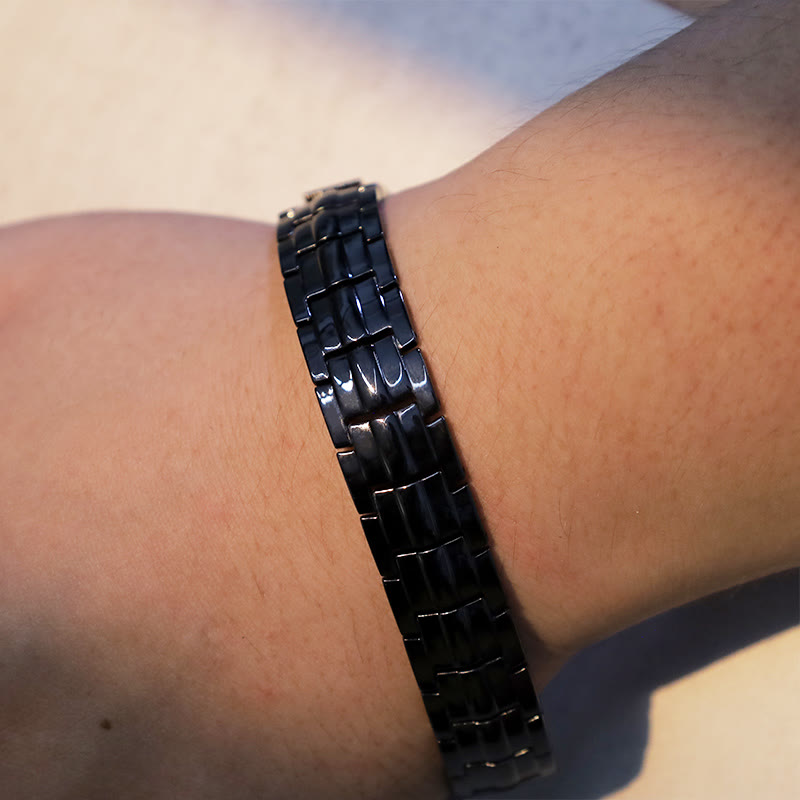 Vintage Magnetic Copper Cuff Bracelet for Spiritual Healing