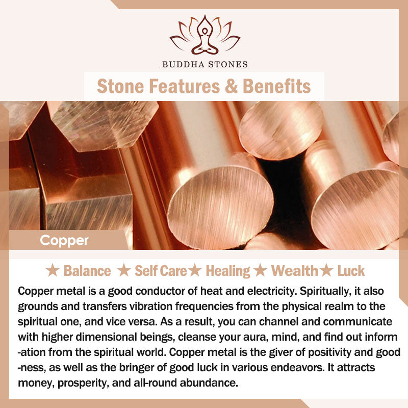 Copper Hamsa Necklace | Healing Pendant for Balance & Luck