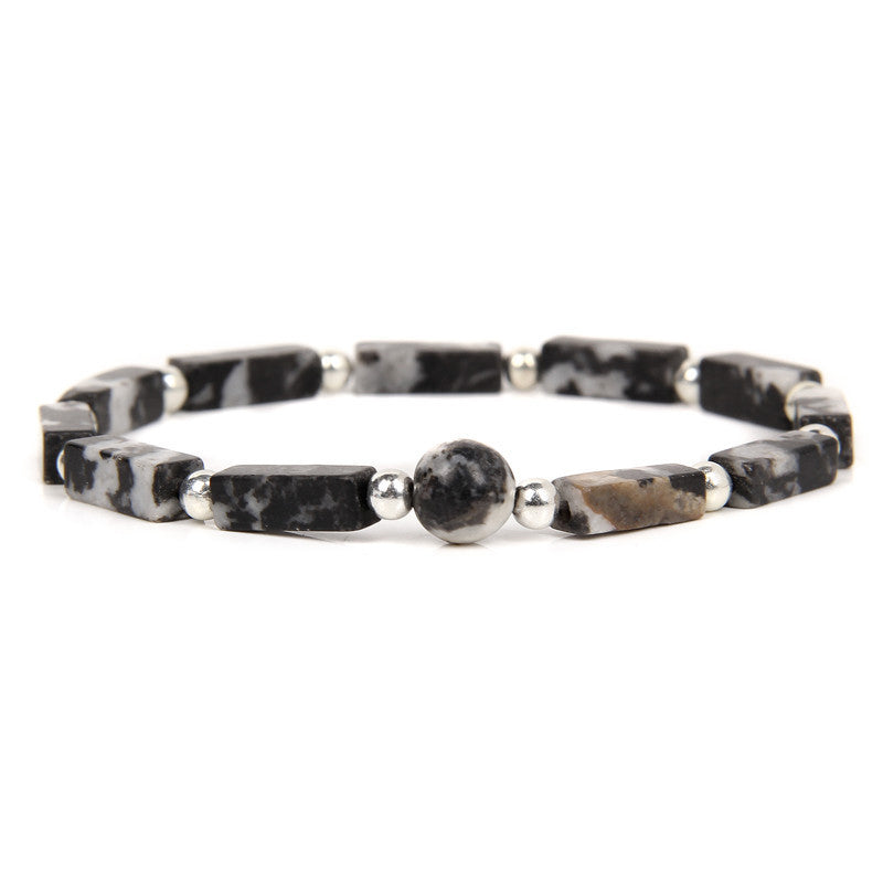 Natural Crystal Amethyst Bracelet for Spiritual Balance & Healing