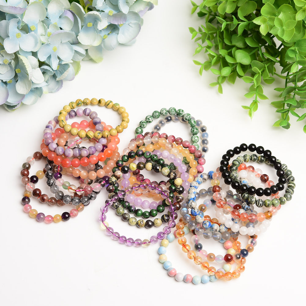 Mixed Crystal Spiritual Healing Bracelet for Energy & Protection