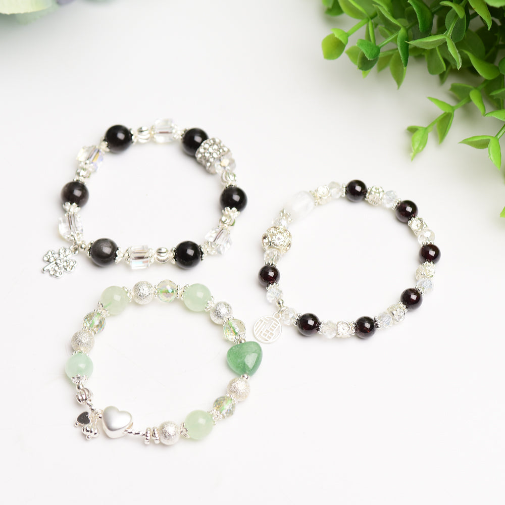 Mixed Crystal Spiritual Bracelet for Healing & Protection