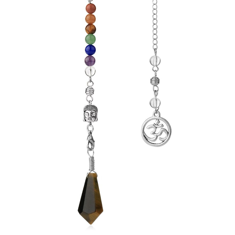 Chakra Balancing Pendulum with Buddha Head