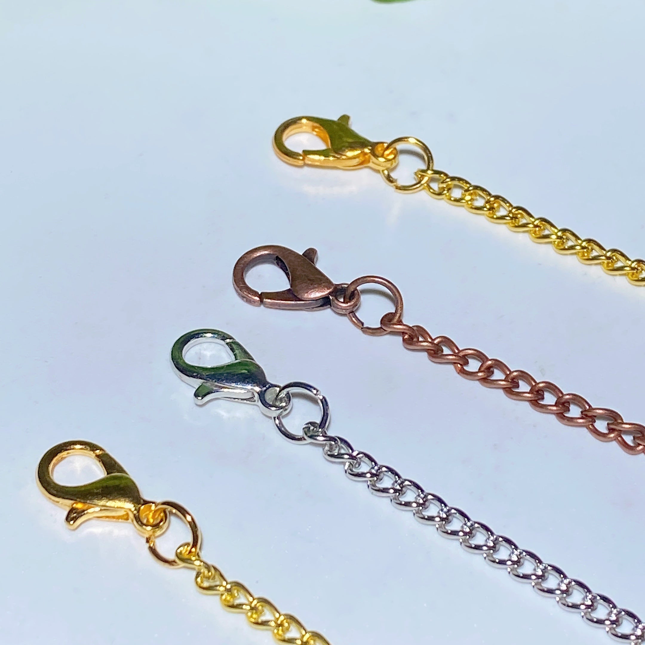 20cm Mixed Chakra Crystal Healing Chain for Pendulum