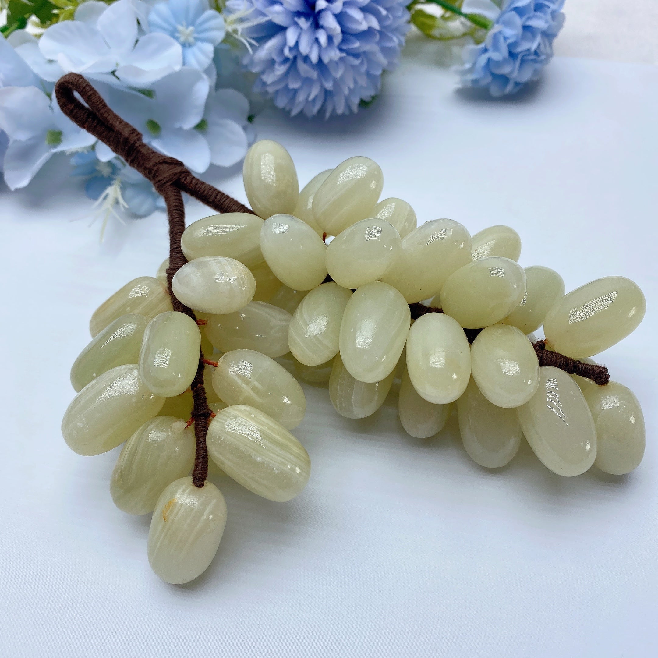 Afghan Jade Crystal Cluster | Healing Grapes 420g