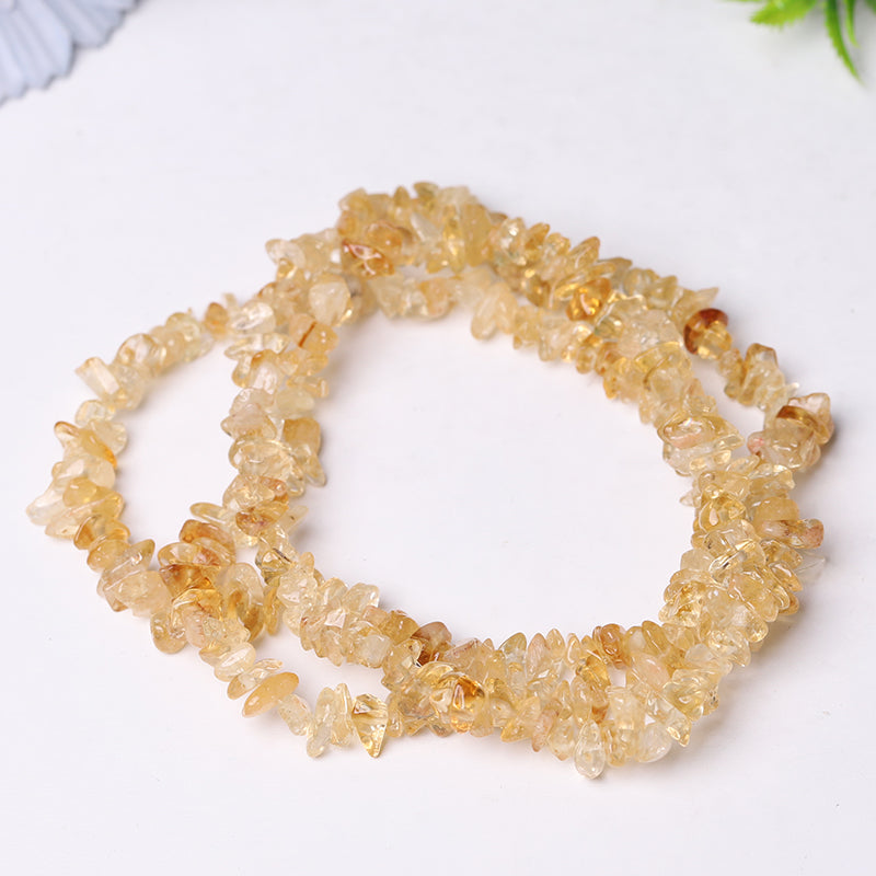 32 Inch Natural Crystal Chips String for Jewelry Making