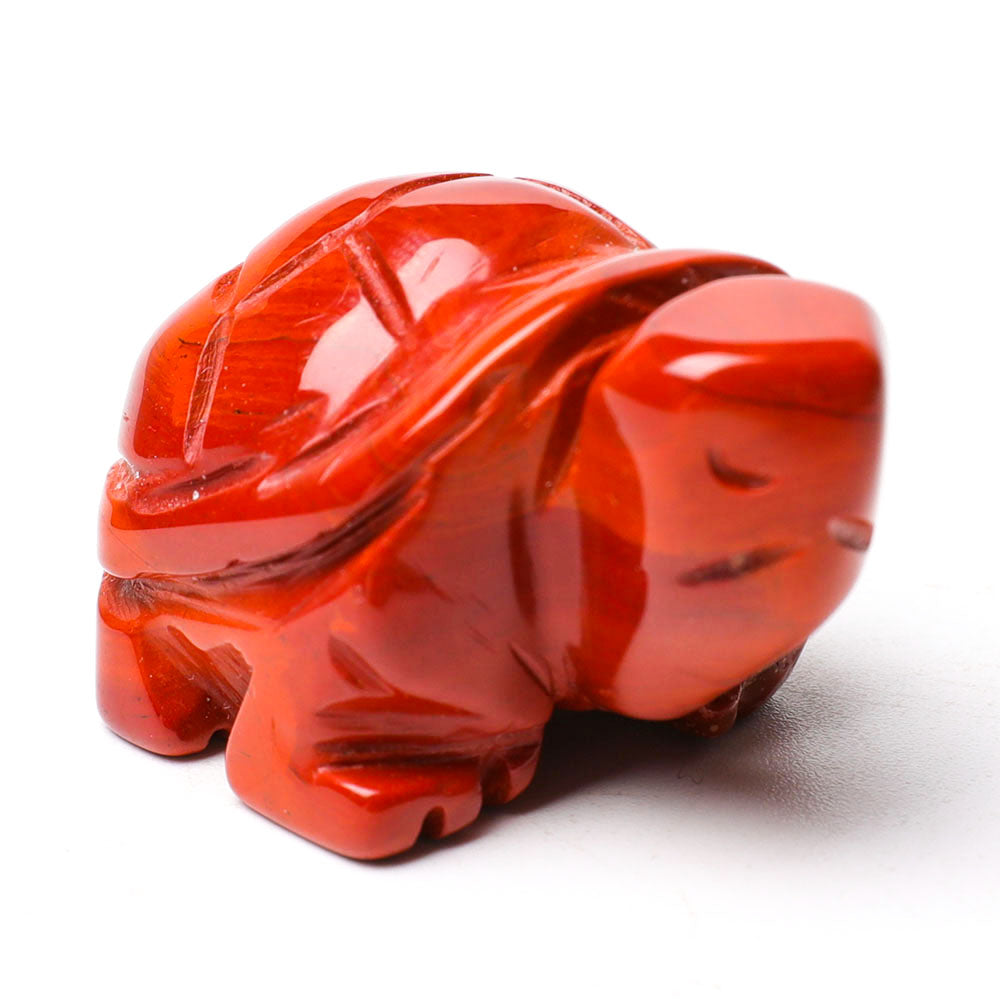 1.5 inch Crystal Turtle Figurine Spiritual Healing Carving