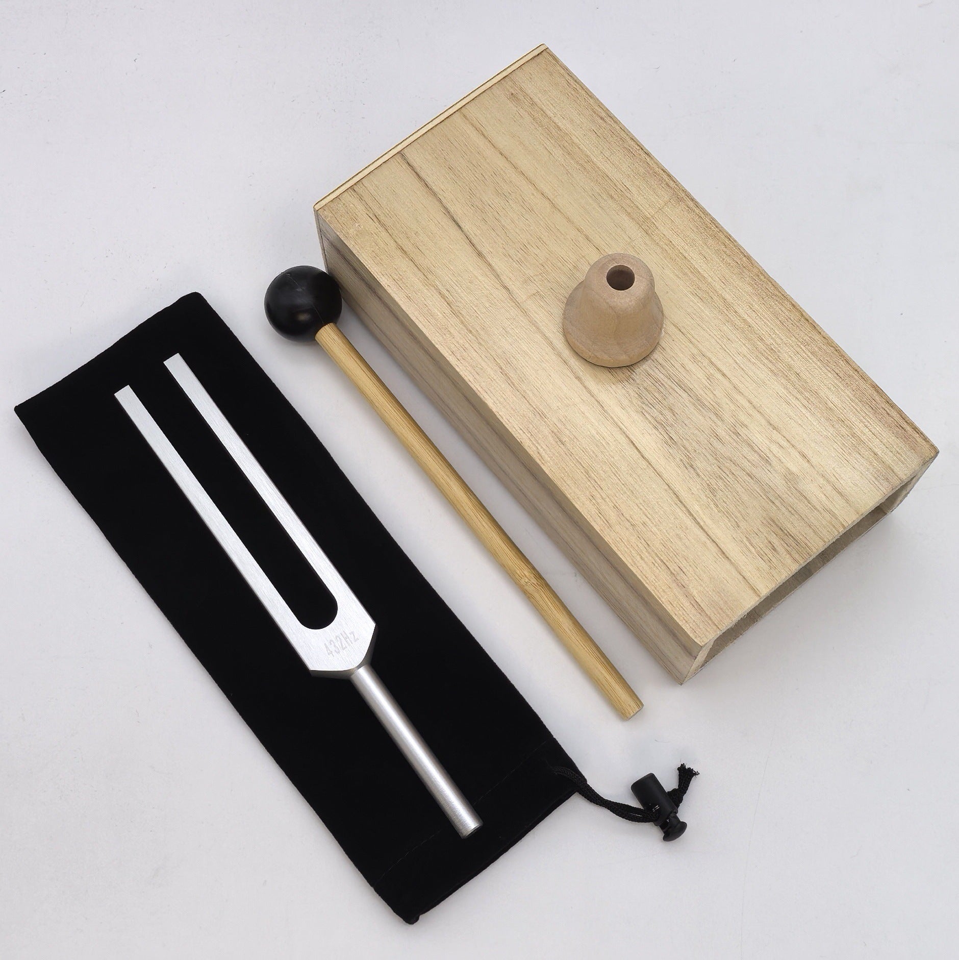 528 Hz Tuning Fork with Resonance Box for Healing
