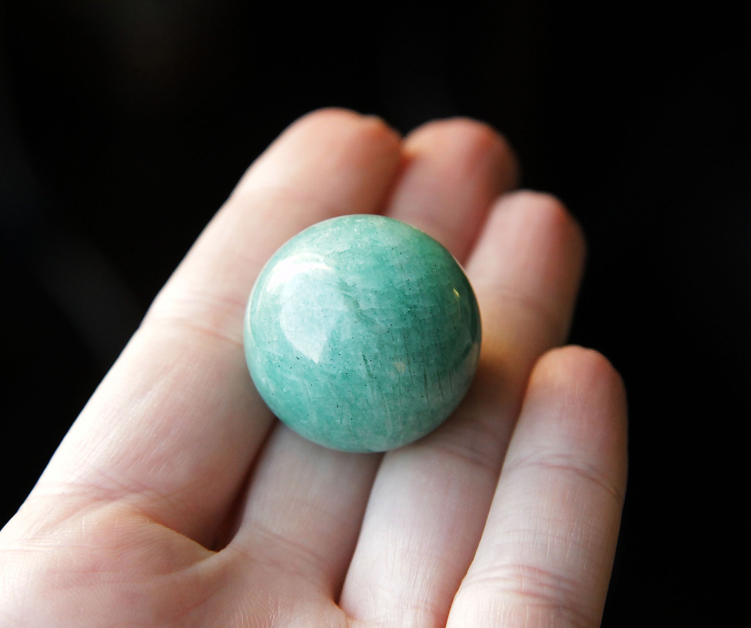 Aventurine Crystal Ball for Fortune & Harmony