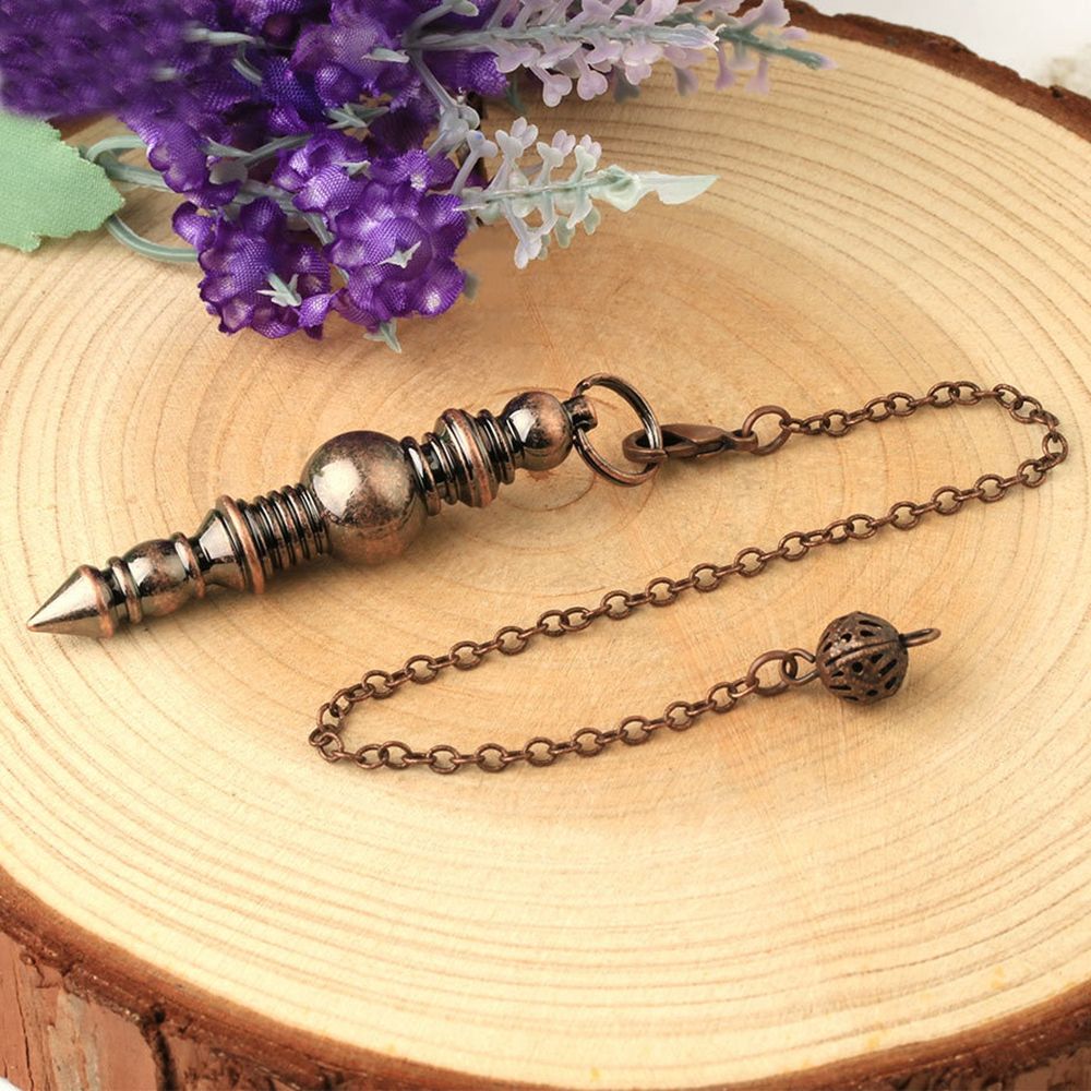 Copper Crystal Pendulum for Spiritual Guidance